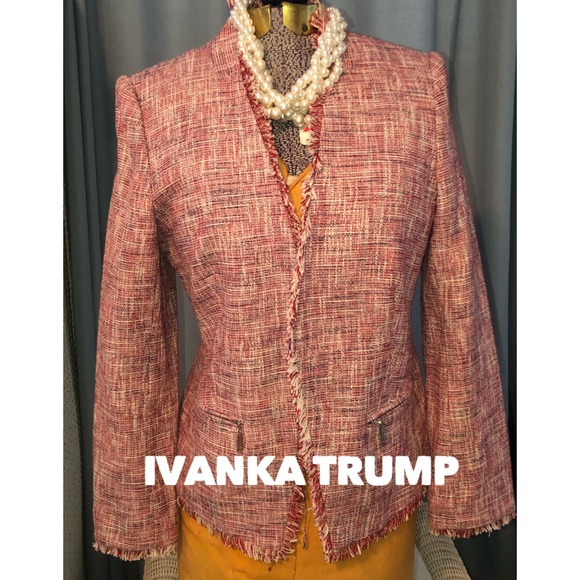 Ivanka Trump Jackets & Blazers - Ivanka Trump size 12 jacket, basically new. Red